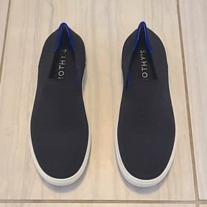 Rothy's black slip-on sneakers